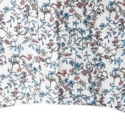 Pierre Cardin Hemd 53889/000/27163/9000 Kurzarmhemd, Modern Fit, Baumwolle, Weiß-hellblau gemustert, Weiß -hemdenverkauf 338837 norm4