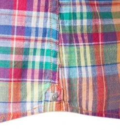 Pierre Cardin Hemd 52200/000/27177/9047 Kurzarmhemd, Modern Fit, Baumwolle, Multicolour kariert, Multicolor -hemdenverkauf 338846 norm3