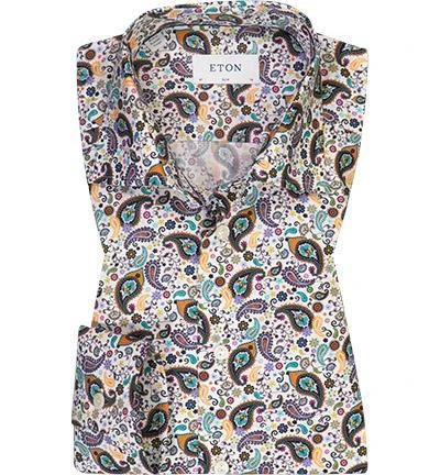 ETON Hemd 1000/00739/65 Slim Fit, Popeline, Multicolour gemustert, Multicolor 1 ETON Hemd 1000/00739/65 Slim Fit, Popeline, Multicolour gemustert, Multicolor