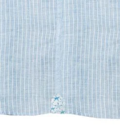 Lucky de Luca Hemd Tino 91212/1 Reines Leinen, Hellblau gestreift, Blau-weiß -hemdenverkauf 340329 norm4