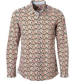 Lucky de Luca Hemd Nyro 91107/1 Popeline, Multicolor gemustert, Multicolor