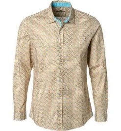 Lucky de Luca Hemd Nyro 91110/1 Popeline, Multicolor gemustert, Multicolor