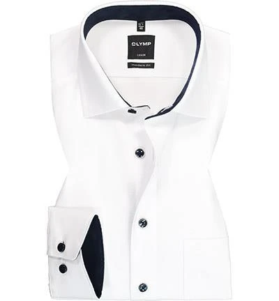 OLYMP Luxor Modern Fit 0400/64/00 Hemd, Baumwolle, Weiß 1 OLYMP Luxor Modern Fit 0400/64/00 Hemd, Baumwolle, Weiß