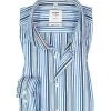 OLYMP Level Five Body Fit smartbusiness 3538/54/18 Hemd, Baumwolle, Marineblau gestreift, Marine