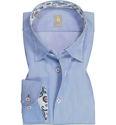 Jacques Britt Hemd Messina Mix 836010/13 Custom Fit, Baumwolle, Dunkelblau-weiß gestreift, Dunkelblau-weiß 1 Jacques Britt Hemd Messina Mix 836010/13 Custom Fit, Baumwolle, Dunkelblau-weiß gestreift, Dunkelblau-weiß