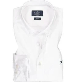HACKETT Hemd HM308067/800 Slim Fit, Baumwolle, Weiß