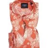 JOOP! Hemd Haven-W 30019618/820 Popeline, Orange gemustert, Orange-weiß