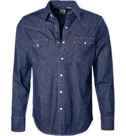 Levi's® Jeanshemd 85744/0000 Standard Fit, Baumwolle, Dunkelblau