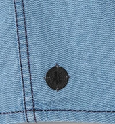 Jacques Britt Hemd 856170/13 Jeanshemd, Perfect Fit, Baumwolle, Hellblau, Blau 4 Jacques Britt Hemd 856170/13 Jeanshemd, Perfect Fit, Baumwolle, Hellblau, Blau – Bild 4