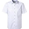 Stenströms Hemd 685774/0497/000 Kurzarmhemd, Fitted Body, Baumwolle, Weiß