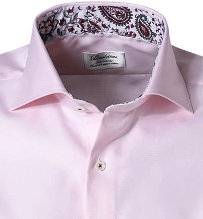 Stenströms Hemd 684114/2308/540 Kurzarmhemd, Fitted Body, Baumwolle, Rosa 2 Stenströms Hemd 684114/2308/540 Kurzarmhemd, Fitted Body, Baumwolle, Rosa – Bild 2