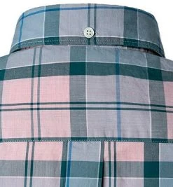 Barbour Hemd Sandwood pink MSH4712PI51 Tailored Fit, Popeline, Petrol-rosa kariert -hemdenverkauf 342880 norm4