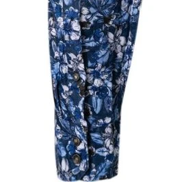 OLYMP Casual Level Five Body Fit 3100/54/18 Hemd, Casual Body Fit, Reines Leinen, Blau-braun gemustert, Blau-braun -hemdenverkauf 342953 norm3