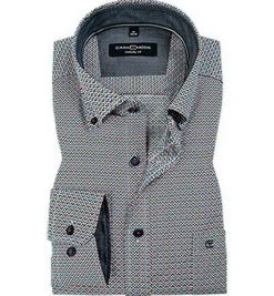 CasaModa Hemd 403345202/450 Casual Fit, Baumwolle, Multicolor gemustert, Multicolor