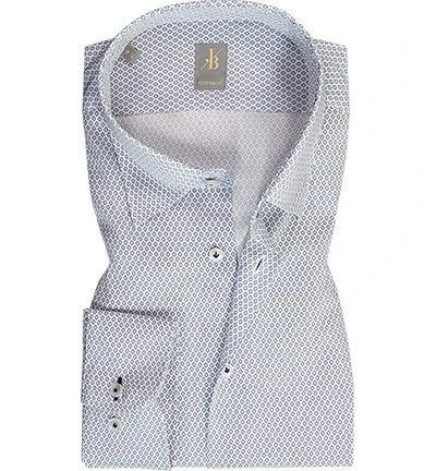 Jacques Britt Hemd Messina 836470/11 Custom Fit, Baumwolle, Hellblau gemustert, Hellblau 1 Jacques Britt Hemd Messina 836470/11 Custom Fit, Baumwolle, Hellblau gemustert, Hellblau