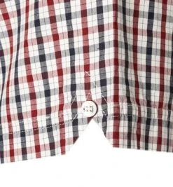 Ben Sherman Hemd 0059144/550 Regular Fit, Popeline, Rot kariert, Rot -hemdenverkauf 343391 norm3