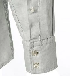 BOSS Hemd Relegant 50425170/043 Regular Fit, Reines Leinen, Silber-mint , Silber-grün -hemdenverkauf 343476 norm3