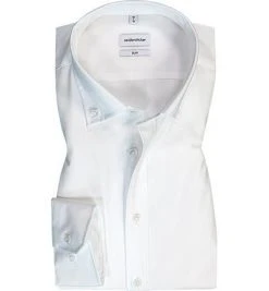 Seidensticker Hemd 666242/01 Slim Fit, Baumwolle, Weiß