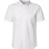 Seidensticker Hemd 293703/01 Kurzarmhemd, Shaped Fit, Baumwolle, Weiß