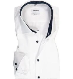 Seidensticker Hemd 293690/01 Shaped Fit, Baumwolle, Weiß