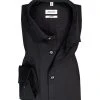 Seidensticker Hemd 293690/39 Shaped Fit, Baumwolle, Schwarz