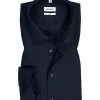 Seidensticker Hemd 693690/19 Slim Fit, Baumwolle, Nachtblau