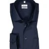 Seidensticker Hemd 001000/19 Regular Fit, Popeline, Nachtblau