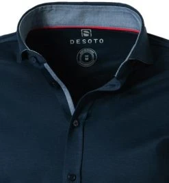 DESOTO Hemd New Hai 97007-3/512 Jersey, Nachtblau 6 DESOTO Hemd New Hai 97007-3/512 Jersey, Nachtblau -hemdenverkauf 344197 norm2