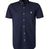 Polo Ralph Lauren Hemd 710798291/001 Kurzarmhemd, Baumwoll-Piqué, Navy