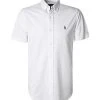 Polo Ralph Lauren Hemd 710798291/002 Kurzarmhemd, Baumwoll-Piqué, Weiß
