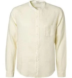 CROSSLEY Hemd Jion/12 Reines Leinen, Pastellgelb