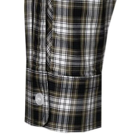 Fred Perry Hemd M8567/608 Baumwolle, Dunkelblau-oliv kariert, Dunkelblau 4 Fred Perry Hemd M8567/608 Baumwolle, Dunkelblau-oliv kariert, Dunkelblau – Bild 4