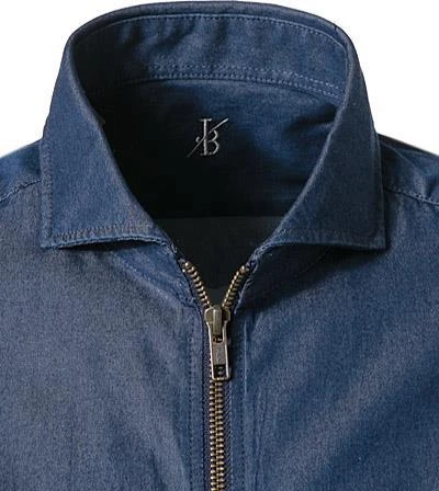 Jacques Britt Overshirt Zip 856171/18 Denim, Blau 2 Jacques Britt Overshirt Zip 856171/18 Denim, Blau – Bild 2