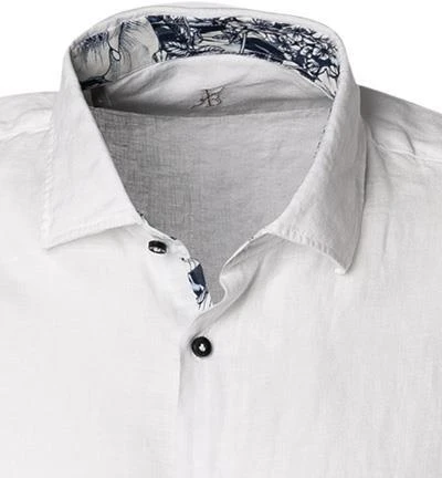 Jacques Britt Hemd Rimini Mix 856230/01 Reines Leinen, Weiß, Wieß 2 Jacques Britt Hemd Rimini Mix 856230/01 Reines Leinen, Weiß, Wieß – Bild 2