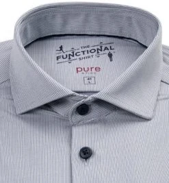 PURE Hemd C91302-21750/710 Funktionsmaterial, Grau gestreift, Grau 6 PURE Hemd C91302-21750/710 Funktionsmaterial, Grau gestreift, Grau -hemdenverkauf 345102 norm2