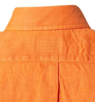 B.D. BAGGIES Hemd TC162/B001/TS14/256 Kurzarmhemd, Regular Fit, Reines Leinen, Orange 3 B.D. BAGGIES Hemd TC162/B001/TS14/256 Kurzarmhemd, Regular Fit, Reines Leinen, Orange – Bild 3