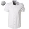PURE Hemd 4030-22750/900 Kurzarmhemd, Funktionsmaterial, Weiß
