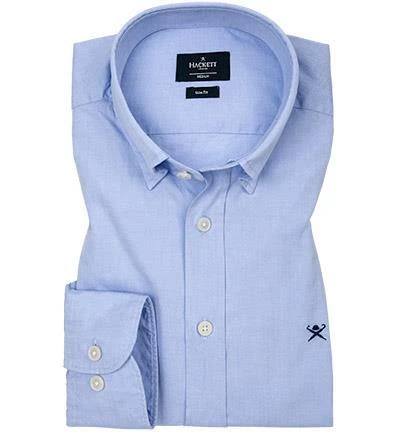 HACKETT Hemd HM308067/513 Slim Fit, Baumwolle, Himmelblau 1 HACKETT Hemd HM308067/513 Slim Fit, Baumwolle, Himmelblau