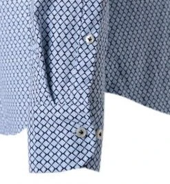 Jacques Britt Hemd Siena 856060/13 Jersey, Hellblau gemustert, Hellblau-dunkelblau -hemdenverkauf 346376 norm3