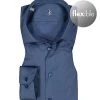 Jacques Britt Hemd Como 856111/16 Perfect Fit, Popeline, Blau