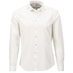 Jacques Britt Hemd Como 856160/01 Baumwolle, Weiß