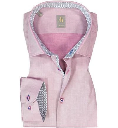 Jacques Britt Hemd Como Mix 836200/44 Custom Fit, Baumwolle, Hellrot 1 Jacques Britt Hemd Como Mix 836200/44 Custom Fit, Baumwolle, Hellrot