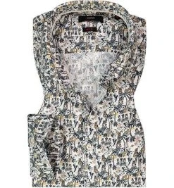 CINQUE Hemd Cispuky 9033-4337/15 Slim Fit, Baumwolle, Multicolour gemustert, Multicolor