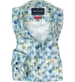 Daniel Hechter Hemd 60650/101613/910 Shape Fit, Baumwolle, Multicolour gemustert, Multicolor