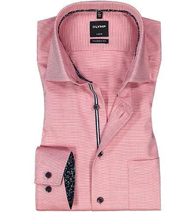 OLYMP Luxor Modern Fit 69EL 1205/59/35 Hemd, Baumwolle, Extra langer Arm, Rot 1 OLYMP Luxor Modern Fit 69EL 1205/59/35 Hemd, Baumwolle, Extra langer Arm, Rot