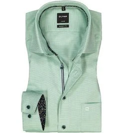 OLYMP Luxor Modern Fit 69EL 1205/59/45 Hemd, Baumwolle, Extra langer Arm, Grün