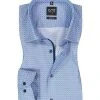 OLYMP Level Five Body Fit 69EL 2035/59/11 Hemd, Baumwolle, Extra langer Arm, Bleu gemustert, Bleu