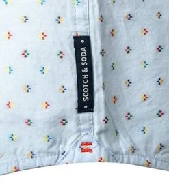 Scotch & Soda Hemd 155162/0217 Regular Fit, Baumwolle, Hellblau gemustert, Hellblau 7 Scotch & Soda Hemd 155162/0217 Regular Fit, Baumwolle, Hellblau gemustert, Hellblau -hemdenverkauf 348171 norm3
