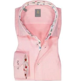 Jacques Britt Hemd Como Mix 836100/64 Custom Fit, Baumwolle, Hellrot, Orange