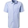 Seidensticker Hemd 696159/14 Kurzarmhemd, Slim Fit, Popeline, Hellblau